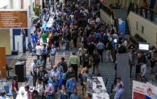 conference attendees at the colorado tech showcase